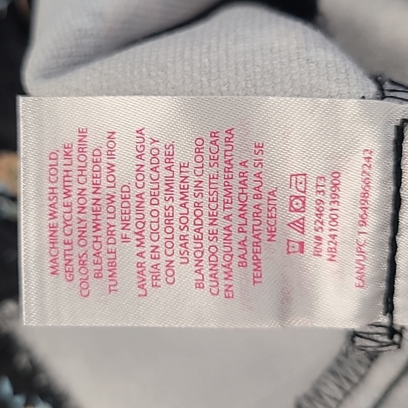 No Boundaries Black Soot Floral Bustier. - Picture 9 of 10